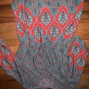 printed romper